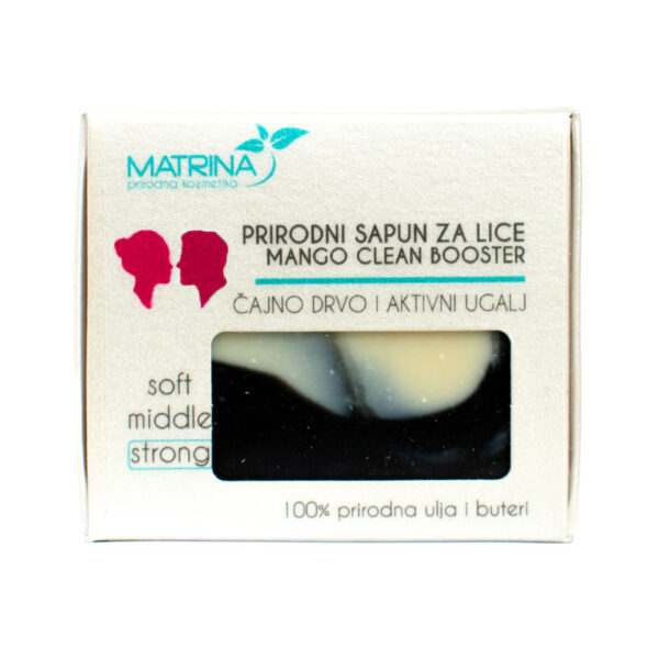 <b>PRIRODNI SAPUN ZA LICE</b><br>mango clean booster