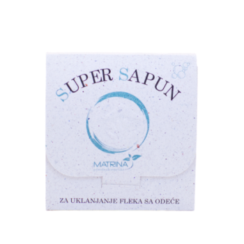 <b>SUPER SAPUN</b><br>za fleke na odeći, pranje sudova i održavanje higijene doma